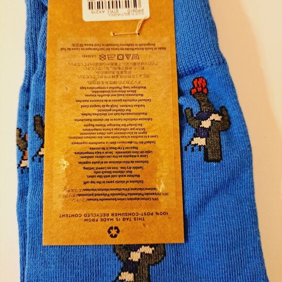 J.Crew Whimsy Graphic Design Wester Cactus Floral Socks NWT - Picture 7 of 9